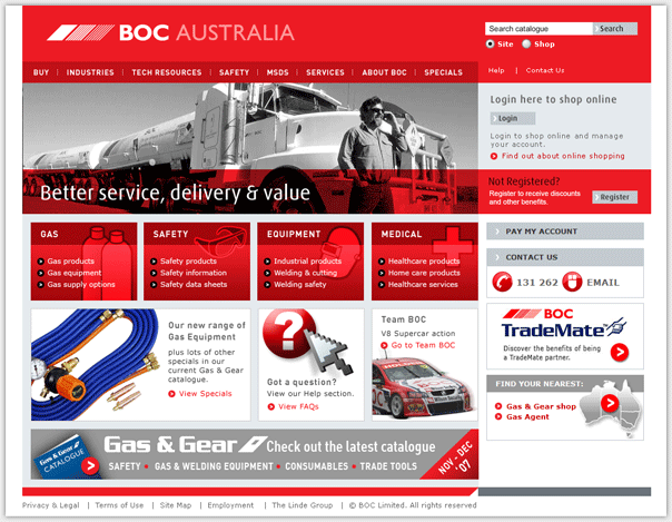 BOC Website